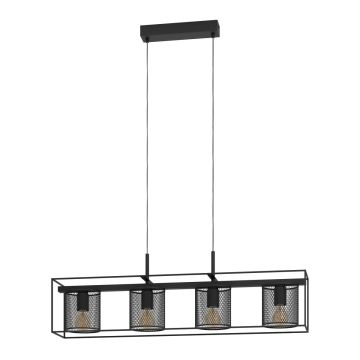 Eglo CATTERICK 43773 Závěsná lampa 4x40W/E27 IP20