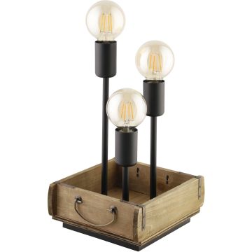 Eglo WOOTTON 43594 Stolní lampa 3X40W/E27 IP20