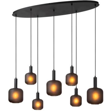 Lucide ELOISE 45405/07/30 Závěsná lampa 7x40w/e27 ip20