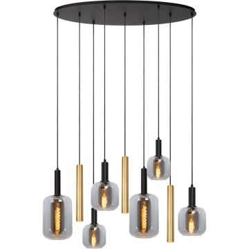 Lucide JOANET 45494/19/96 Závěsná lampa 6x40w/e27 ip20