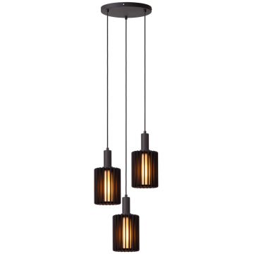 Lucide LAMBRES 45410/13/30 Závěsná lampa 3x40w/e27 ip20