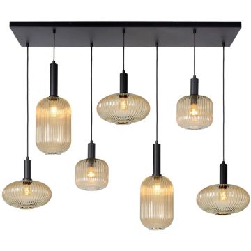 Lucide MALOTO 45386/07/62 Závěsná lampa 7x40w/e27 ip20