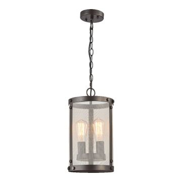 Prezent IOWA 46072 Závěsná lampa 2x60W/E27 IP20