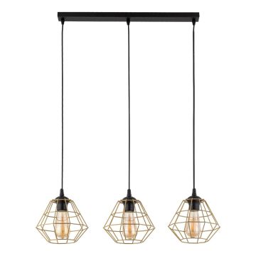 TK Lighting DIAMOND 4642 Stolní lampa 3x15W/E27