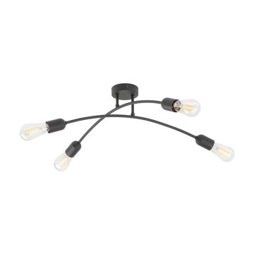 TK Lighting HELIX 4687 Stropní lampa 4x15W/E27