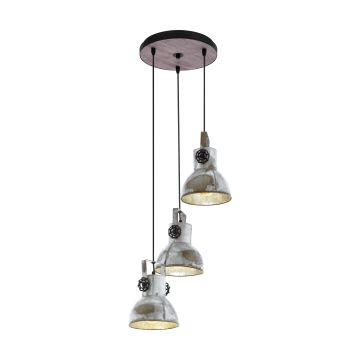 Eglo BARNSTAPLE 49647 Závěsná lampa 3x60W/E27