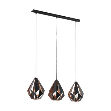 Eglo CARLTON 1 49991 Závěsná lampa 3x60W/E27