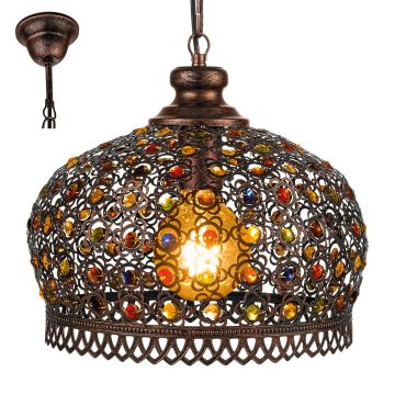 Eglo JADIDA 49764 Závěsná lampa 1x60W/E27