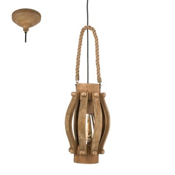 Eglo KINROSS 49725 Závěsná lampa 1x60W/E27