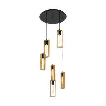 Eglo LITTLETON 49549 Závěsná lampa 6x60W/E27
