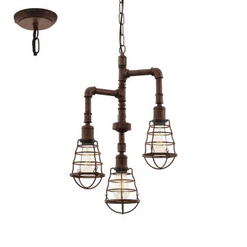 Eglo PORT SETON 49808 Lustr 3x60W/E27