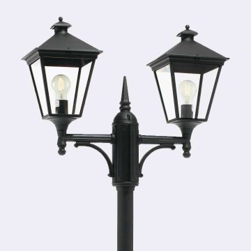 Norlys LONDON BIG 492B Pouliční lampa 2x11W/E27 IP54