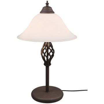 Trio RUSTICA 501000224 Stolní lampa 2x40w/e14 ip20