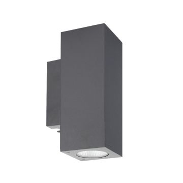 Norlys SANDVIK 5152GR Nástěnná lampa 2x8W/LED 4000K 1604LM IP65