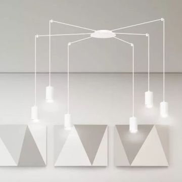 Emibig TRAKER 525/6 Závěsná lampa 6x30W/GU10 IP20