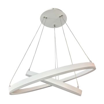 Italux JOVITA 5239-874RP-WH-3 Závěsná lampa 1x74W/LED 4070LM IP20