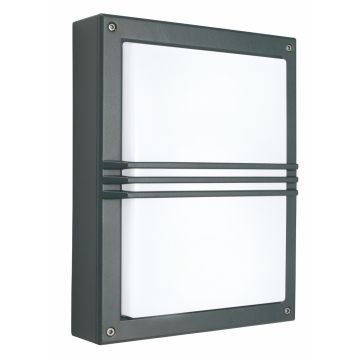 Norlys NORDKAPP 1620GR Nástěnná lampa 1x10W/LED 3000K 1100LM IP65