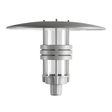 Norlys VISBY 5003AL Lampička na sloup 1x27W/LED 4000K 3150LM IP65