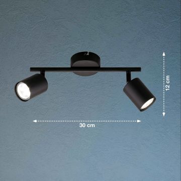 Fischer&Honsel Vano 21129 Bodové světlo 2x4W/GU10 3000K 640 lm IP20
