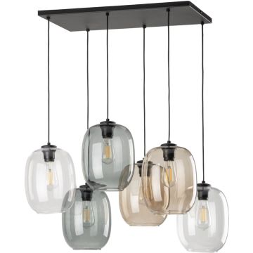 TK Lighting ELIO 5974 Závěsná lampa 6x15W/E27 IP20