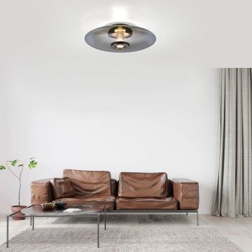Paul Neuhaus PURE VITRUM 6083-15 Stropní lampa 2x17,5W/LED 2700K 600lm IP20
