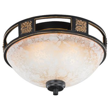 Trio QUINTA 608100224 Stropní lampa 2x42w/e27 ip20