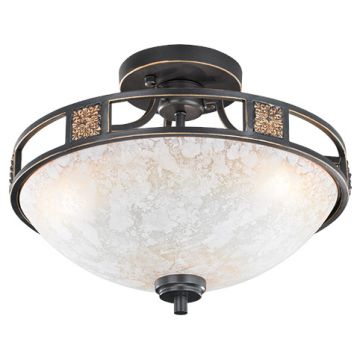 Trio QUINTA 608100324 Stropní lampa 3x60w/e27 ip20