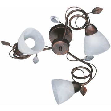 Trio TRADITIO 600700328 Stropní lampa 3x40w/e14 ip20