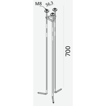 Norlys ACCESSORIES 6130 Hmoždinka