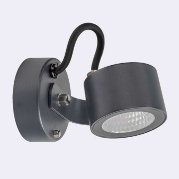 Norlys MOSS 6162GR Nástěnná lampa 1x4W/LED 4000K 466LM IP65
