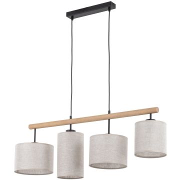 TK Lighting DEVA 6108 Závěsná lampa 4x15W/E27