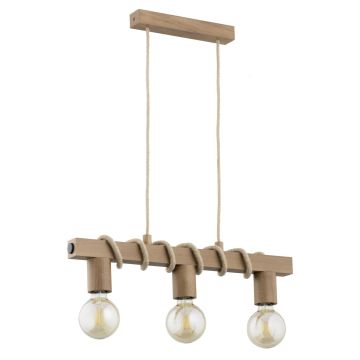 Alfa KALIPSO RUSTIKAL 62254 Závěsná lampa 3x60W/E27 IP20