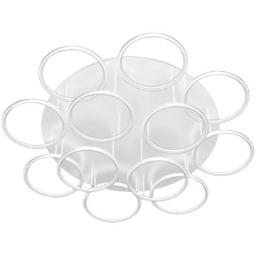 Altavola Design Ledowe okręgi LA078/CE_12_in_3k_white Stropní lampa 12x144W/LED 3000K 8600lm IP44