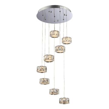 Prezent KNOX 62415 Závěsná lampa 8x5W/LED 2898lm IP20