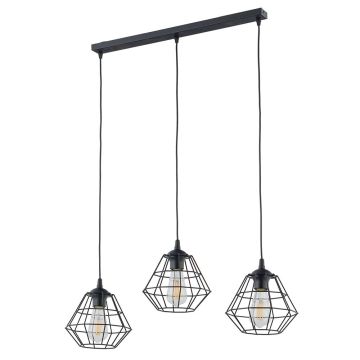 TK Lighting DIAMOND 6203 Závěsná lampa 3x15W/E27