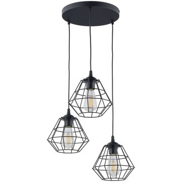 TK Lighting DIAMOND 6204 Závěsná lampa 3x15W/E27