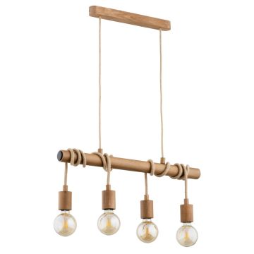 Alfa KRONOS RUSTIKAL 63132 Závěsná lampa 4x60W/E27 IP20