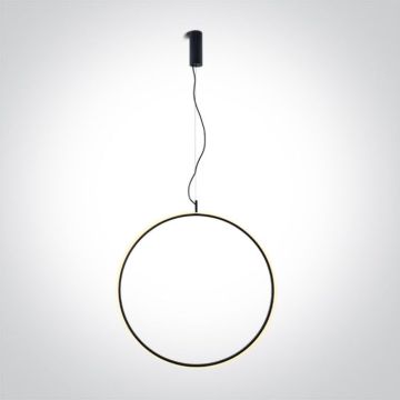 One Light Decorative 63152B/B/W lampa wisząca 1x30W/LED 2100lm 3000K IP20