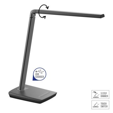 Prezent AUMERA 63117 Stolní lampa 1x8W/LED IP20