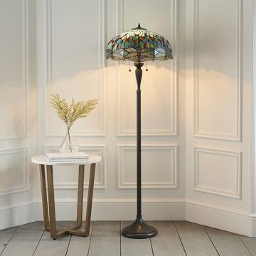 Endon DRAGONFLY BLUE 64069 Stojací lampa 2x60W/E27 IP20