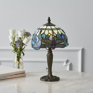 Endon DRAGONFLY BLUE 64088 Stolní lampa 1x40W/E14 IP20