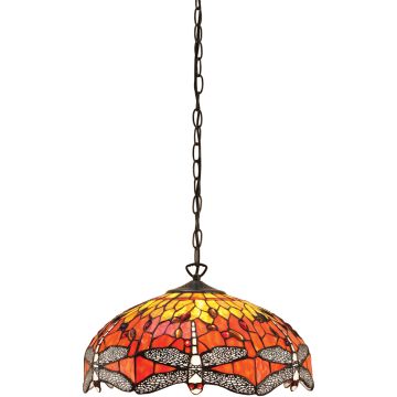 Endon DRAGONFLY FLAME 64081 Závěsná lampa 3x60W/E27 IP20