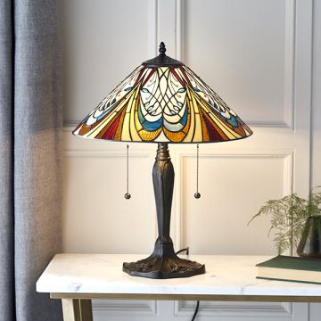 Endon HECTOR 64163 Stolní lampa 2x60W/E27 IP20
