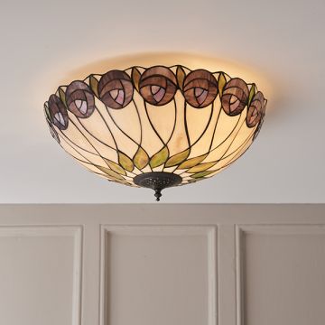 Endon HUTCHINSON 64173 Stropní lampa 2x60W/E27 IP20