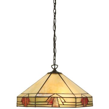 Endon NEVADA 64285 Závěsná lampa 1x60W/E27 IP20