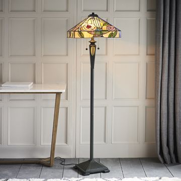 Endon WILLOW 64383 Stojací lampa 2x60W/E27 IP20