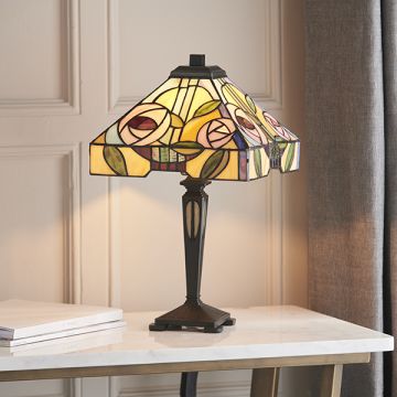 Endon WILLOW 64386 Stolní lampa 1x40W/E14 IP20