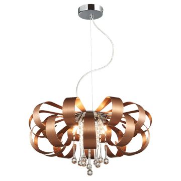 Prezent RIBBON CRYSTAL I. 64408 Závěsná lampa 6x33W/G9 IP20