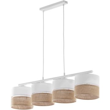 TK Lighting LINOBIANCO 6576 Závěsná lampa 4x15W/E27