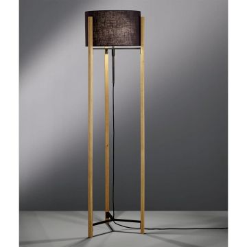 Fischer&Honsel SHINE-WOOD 40516 Stojací lampa 3x40W/E27 IP20